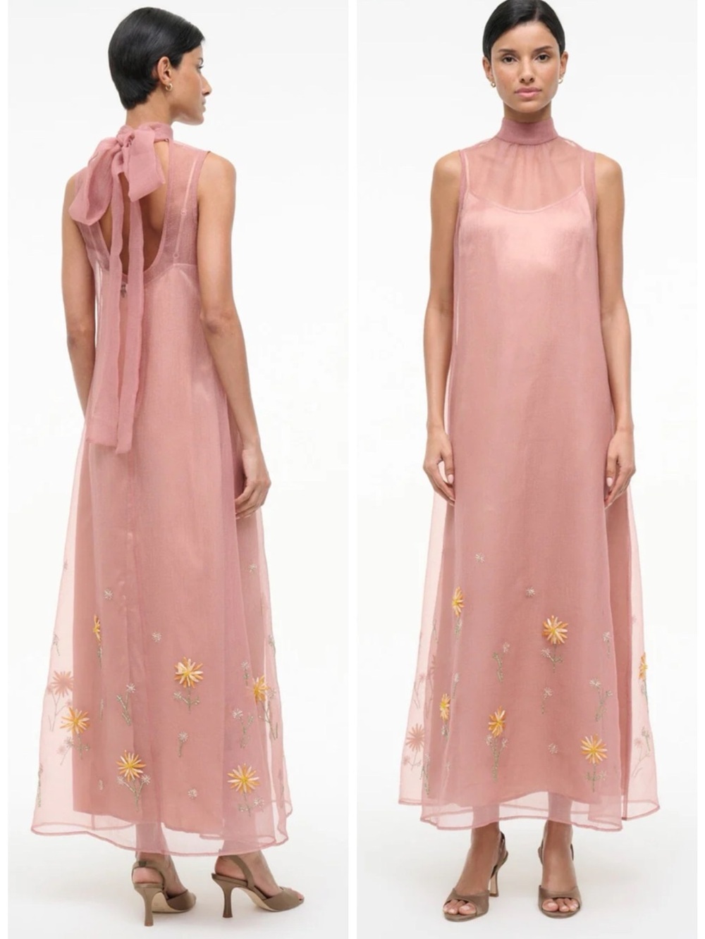 Staud Dahlia Day Dream
Pink Albee Dress SZ XS - Picture 1 of 10
